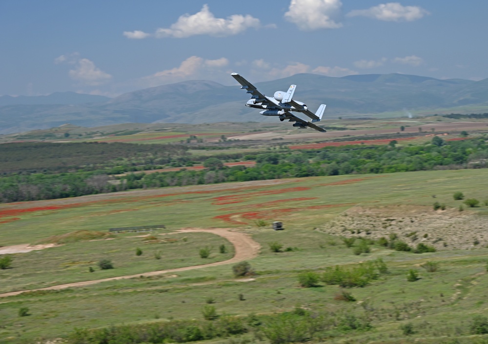 Maryland Air National Guard A-10C Thunderbolt II Pilots Train with Joint Terminal Attack Controllers