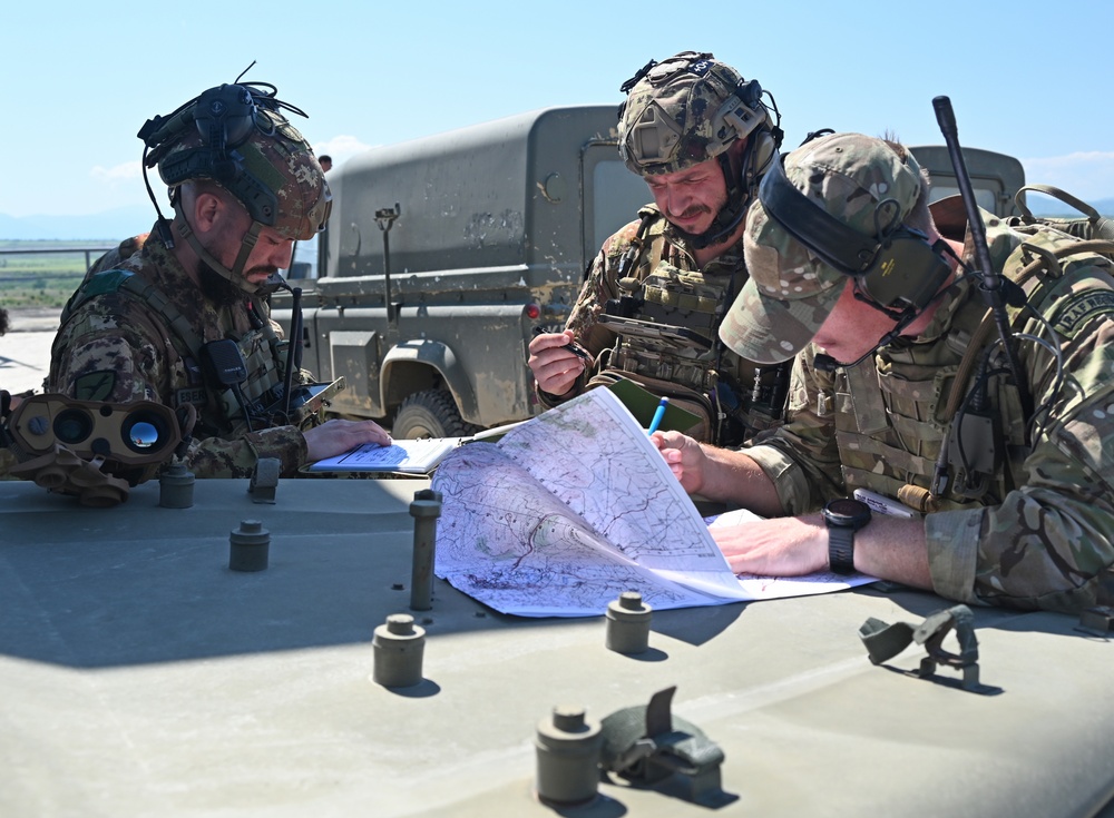 Maryland Air National Guard A-10C Thunderbolt II Pilots Train with Joint Terminal Attack Controllers