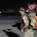 U.S. Soldiers and Coalition partners conduct Norwegian Ruck March at Al Asad Air Base, Iraq