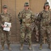 U.S. Soldiers and Coalition partners conduct Norwegian Ruck March at Al Asad Air Base, Iraq