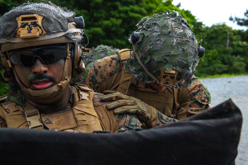 3/2 Combat Engineers utilize explosives in live-fire drill