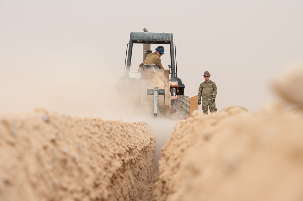 PSAB Airmen provide communication to the base