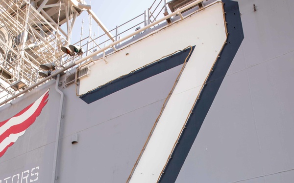 WWE Wrestlers Visit USS Iwo Jima (LHD 7)