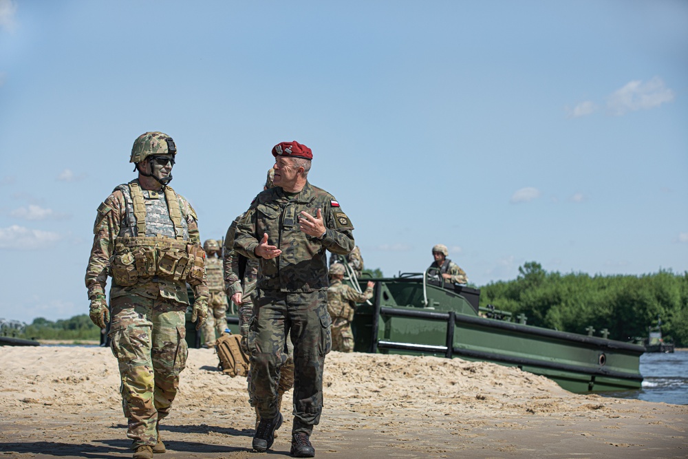 US, NATO Allies Work Together to Breach the Obstacle