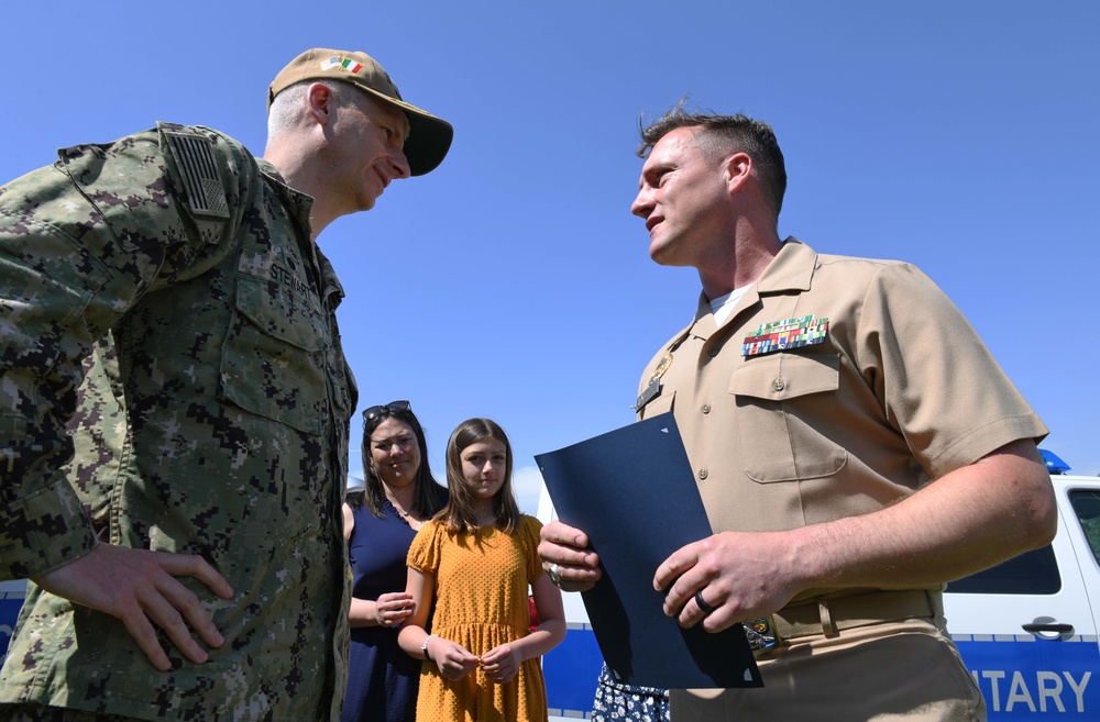 NSA Naples' Senior Chief Frocking Ceremony