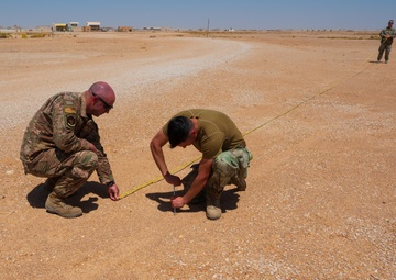 Preparing for Accurate Test 22 refueling operations