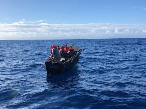 Imagery Available: Coast Guard repatriates 55 people to Cuba