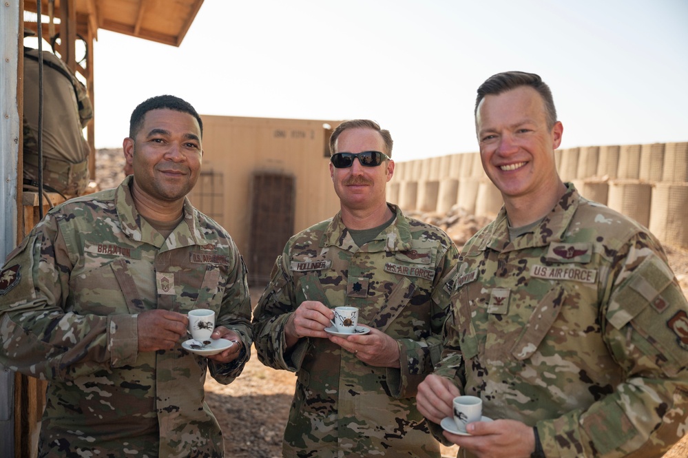 Airmen celebrate culture day with Ethiopian coffee ceremony
