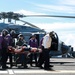 Sailors perform simulated medevac