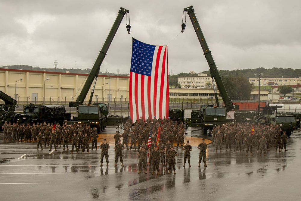 3rd Landing Support Battalion group photo