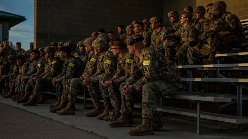 2022 Army Reserve Best Squad Competition M4 Night Fire