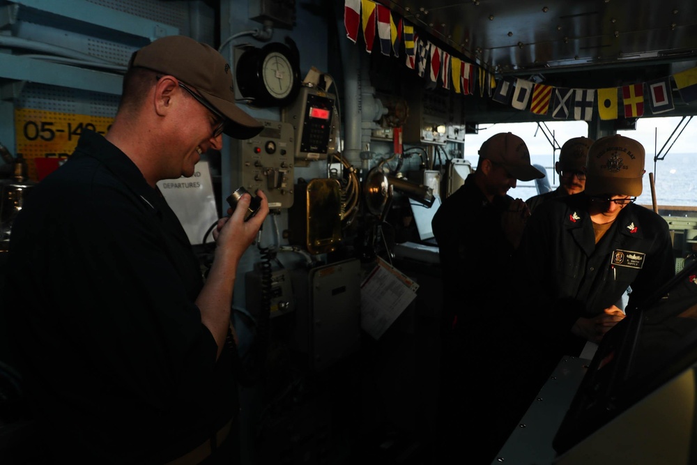 Mobile Bay Chaplain offers an evening prayer