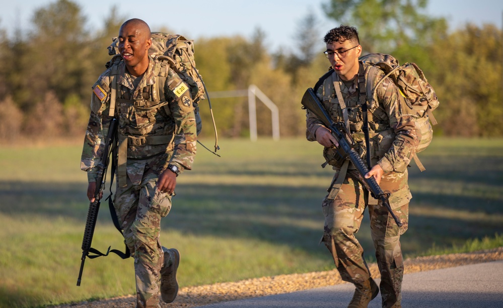 U.S. Army Reserve 2022 Best Squad Competition 12 mile foot march