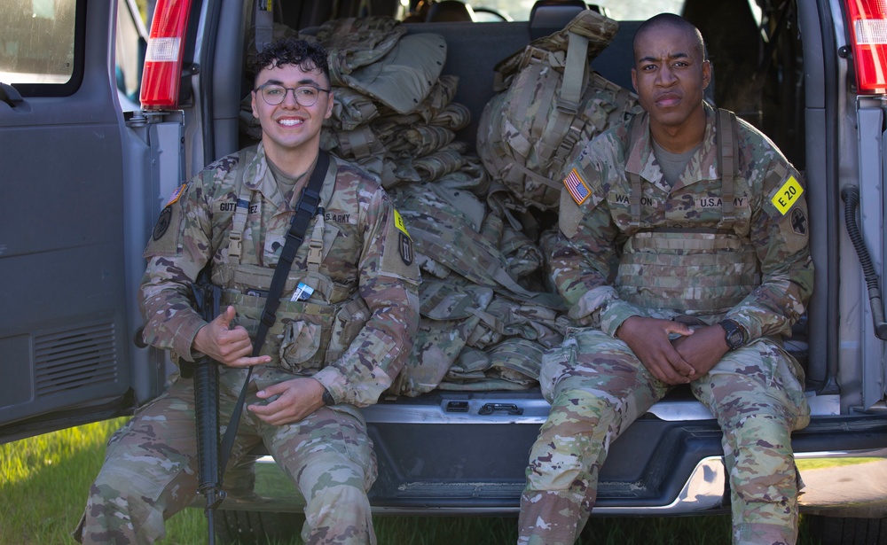 U.S. Army Reserve 2022 Best Squad Competition 12 mile foot march