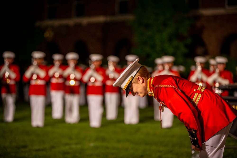 The Barracks hosted a remarkable parade for five former Assistant Commandants of the Marine Corps