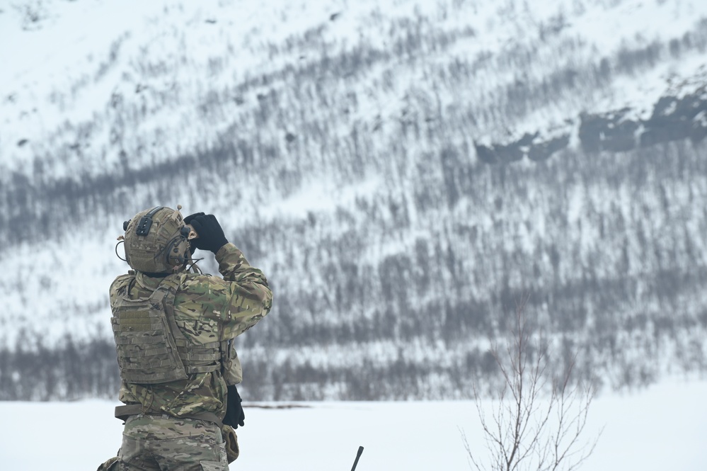 U.S. Service Members and International Partners train with A-10C Thunderbolt II during Swift Response Exercise