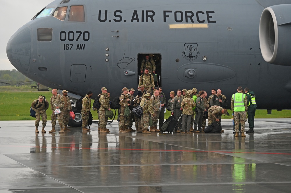 Maryland Air National Guard Arrives in Latvia for DEFENDER-Europe 22