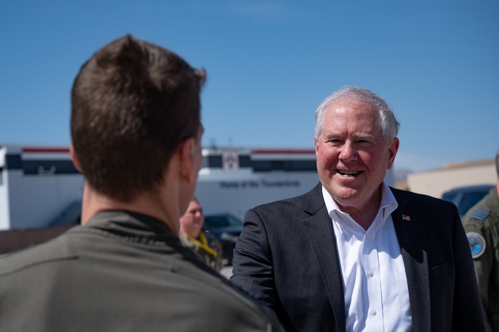 SECAF and CSAF visit Nellis