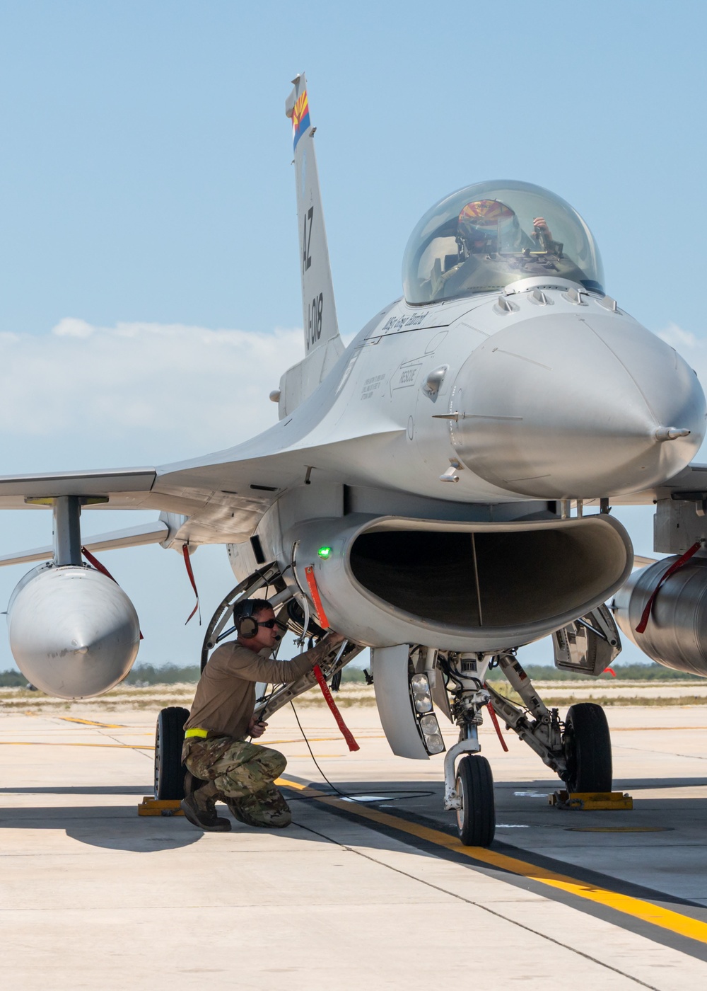 Farewell tour: Dutch finish overwater F-16 training above Florida coast