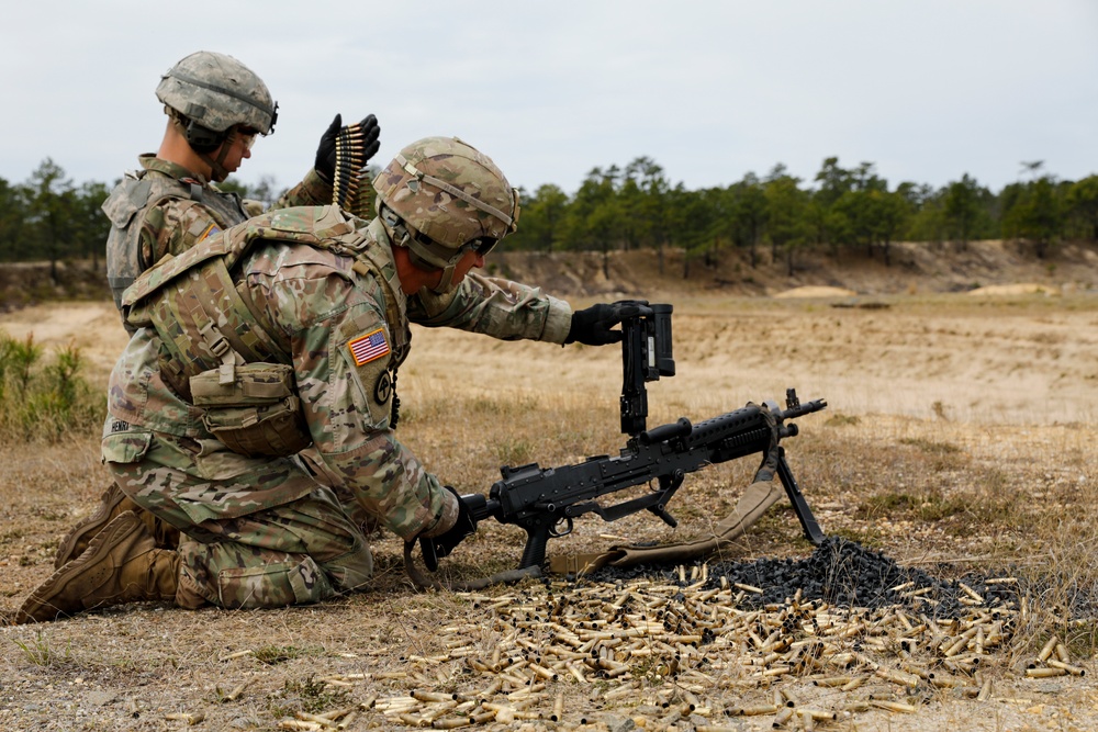 2nd-113th M240 Live Fire Drill