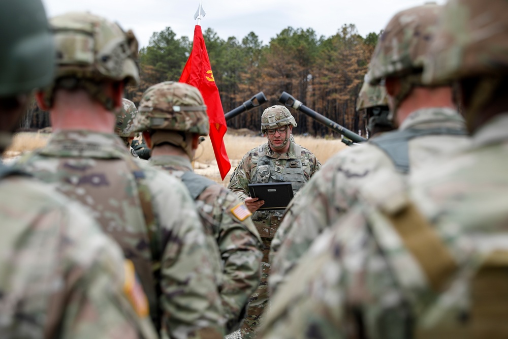 112th Alpha Battery Change of Command Ceremony
