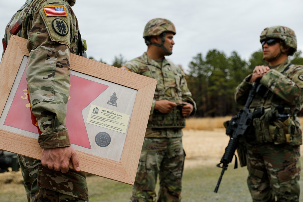 112th Alpha Battery Change of Responsibility Ceremony