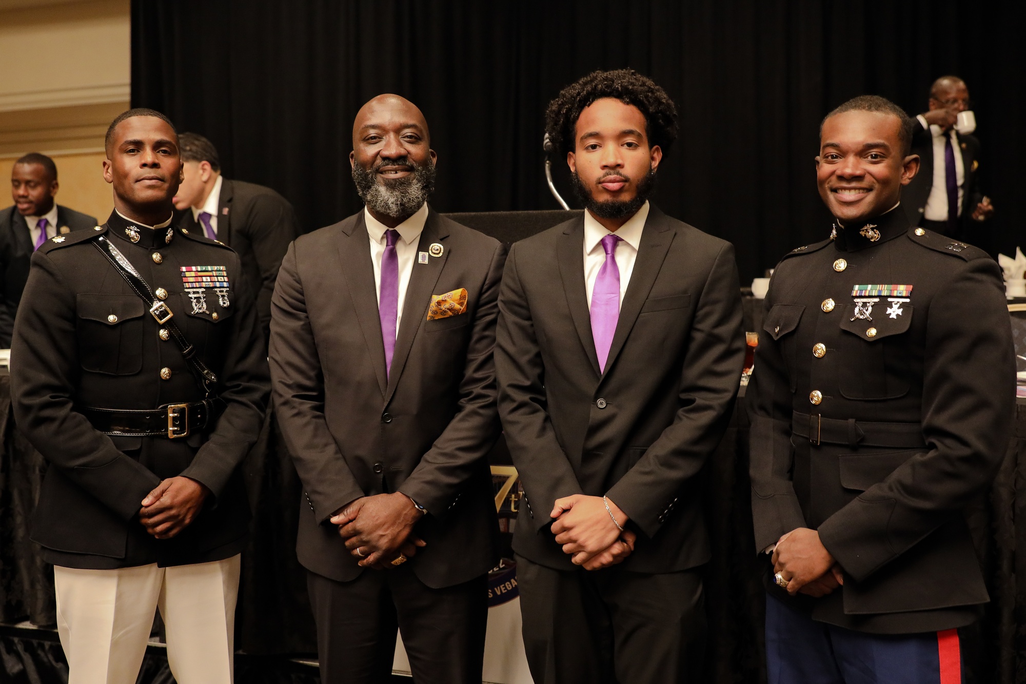 DVIDS Images Marines Meet Omega Psi Phi 12th District Image 1