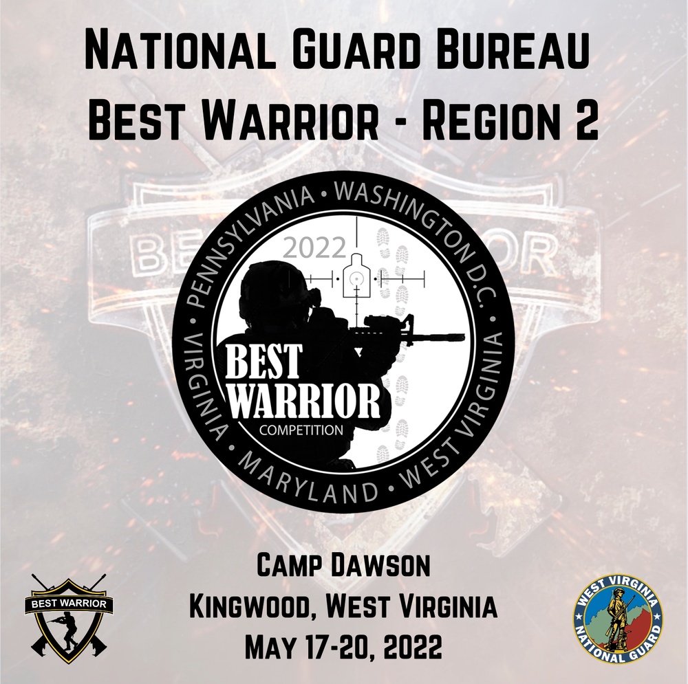 Soldiers compete in the National Guard Bureau Region 2 Best Warrior Competition