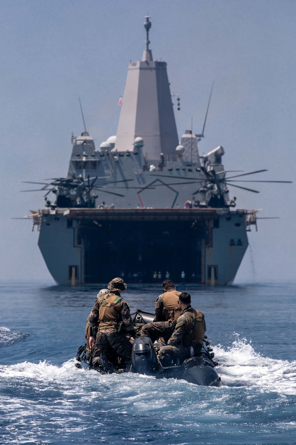 USS Arlington, 22nd MEU conduct joint training with Hellenic Armed Forces