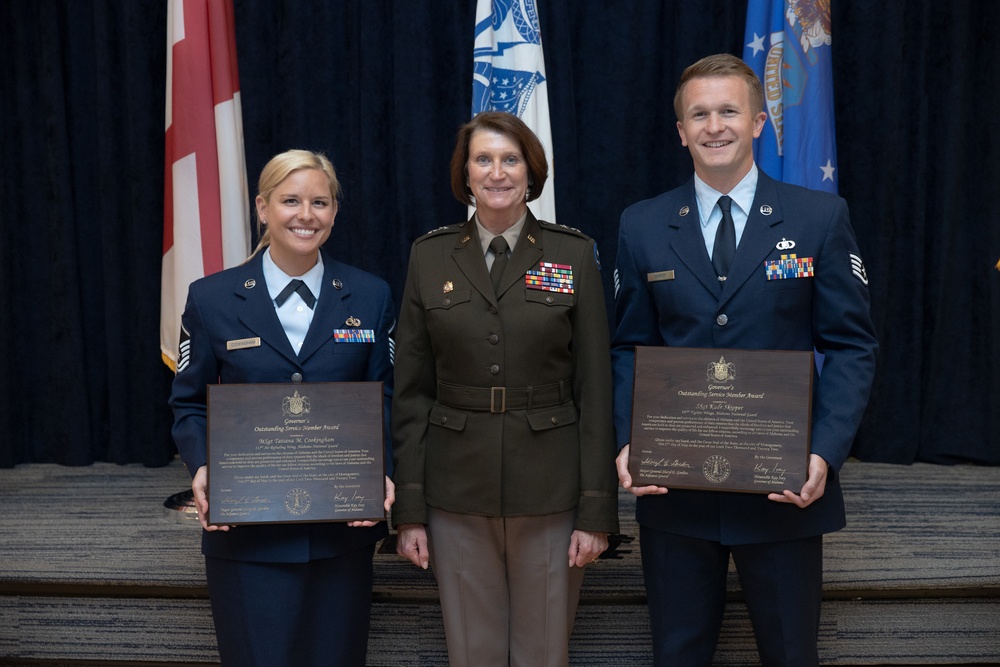 2022 Alabama Governor's Outstanding Service Member Awards Luncheon