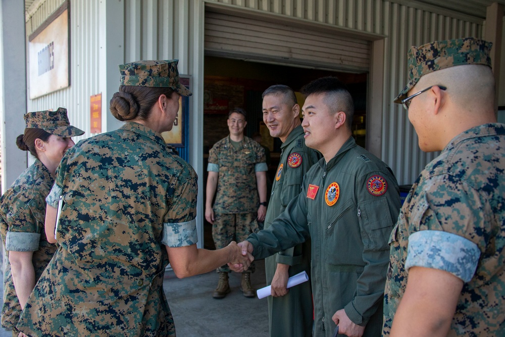Republic of Korea Marines visit MCAS Camp Pendleton