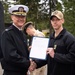 TRFB Chief Presented with Frocking Letter