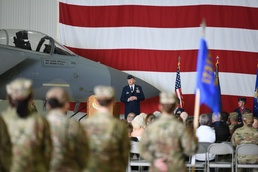 173rd Fighter Wing welcomes new commander, holds Change of Command ceremony