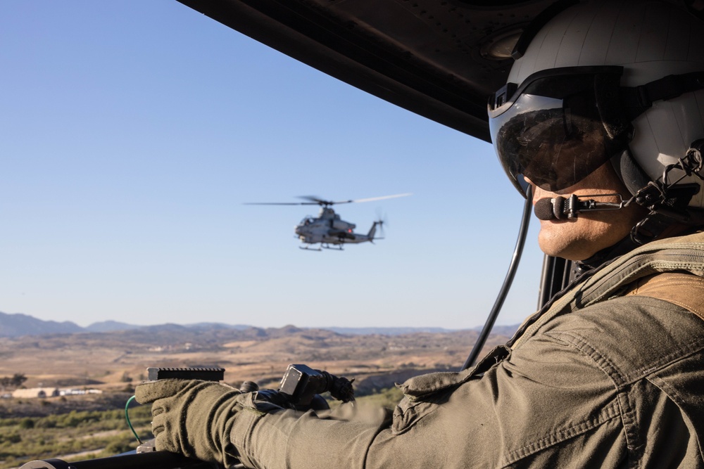 HMLA-775 Marines conduct close air support exercise