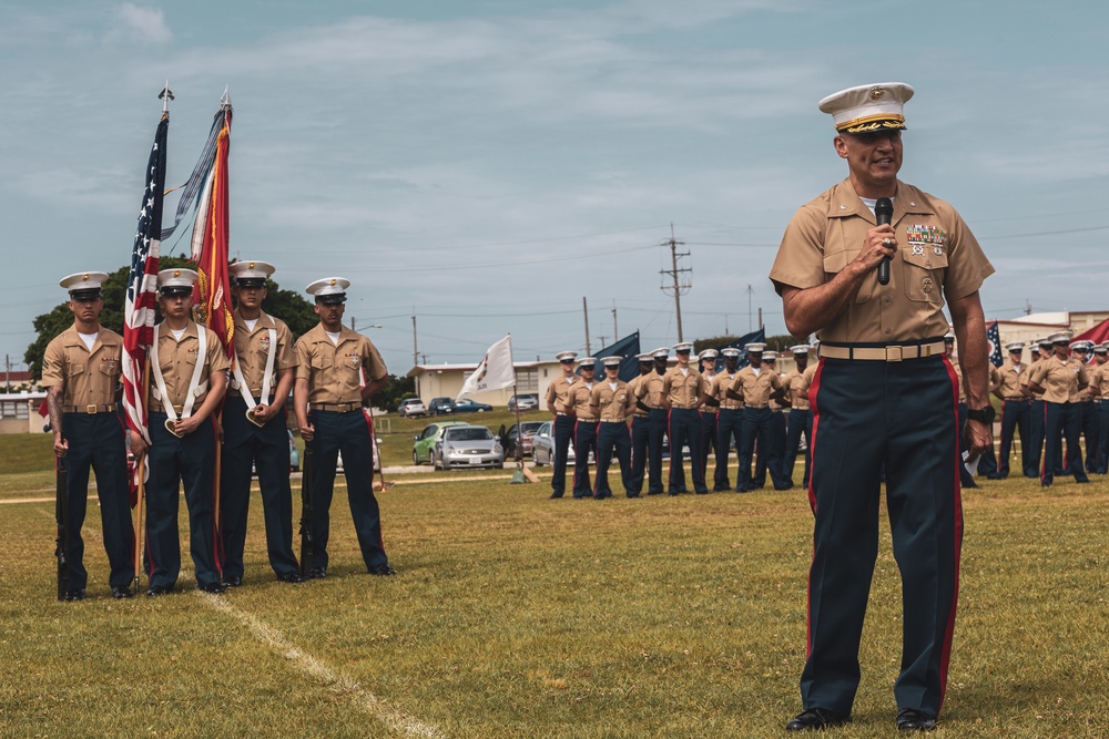 Master Gunnery Sgt. Garcia Retirement Ceremony