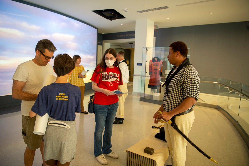 USS Constitution participates in Richmond Navy week