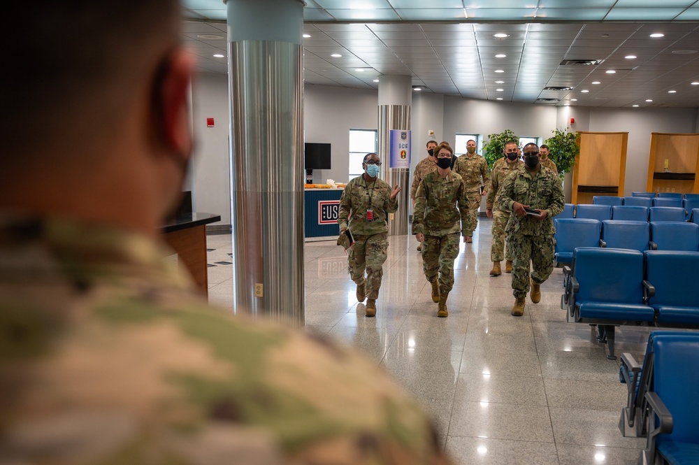 USTRANSCOM leadership tour ROK