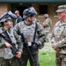 Iowa National Guard CSM visits KSF members during medic training