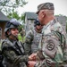 Iowa Adjutant General gives coin to KSF troop