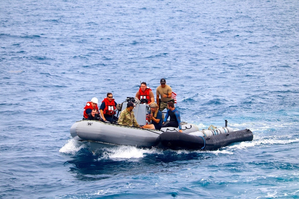 USS Charleston (LCS 18) participates in Noble Vanguard