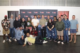 Operation Punchline entertains deployed service members during comedy show