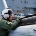 Sailors aboard USS Miguel Keith prepare for flight operations Noble Vanguard