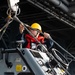 Sailors aboard USS Miguel Keith launch RIB during Noble Vanguard