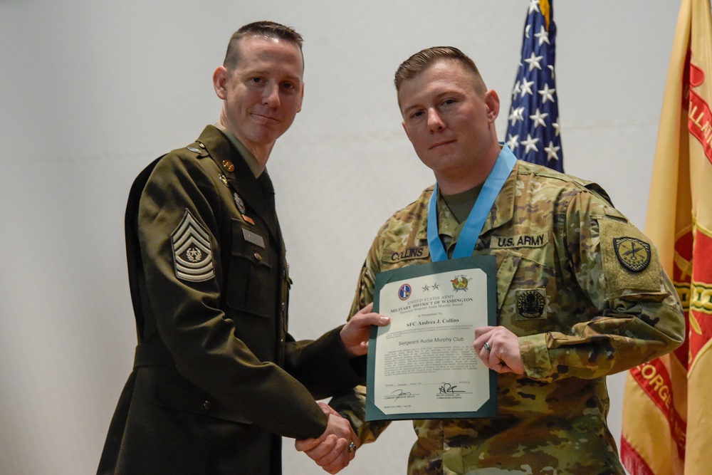 Fort Meade Soldier earns Sergeant Audie Murphy Award