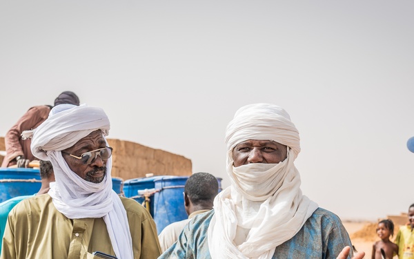 U.S. and Niger military keep the water flowing in local village