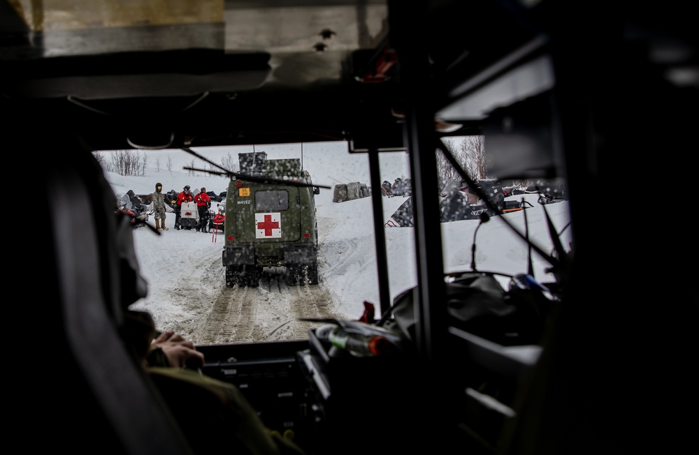 US Army MedEvac team supports Swift Response 22 in Norway