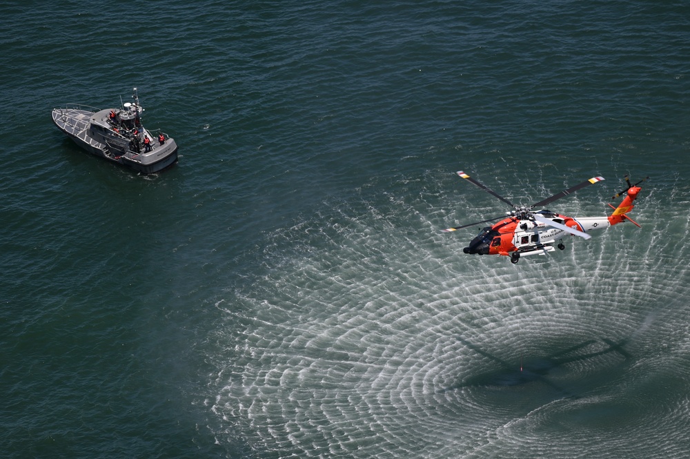 Coast Guard, DOD partner agencies participate in joint service search and rescue exercise
