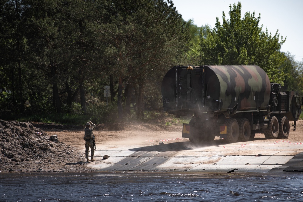 Preparation for Wet-Gap Crossing