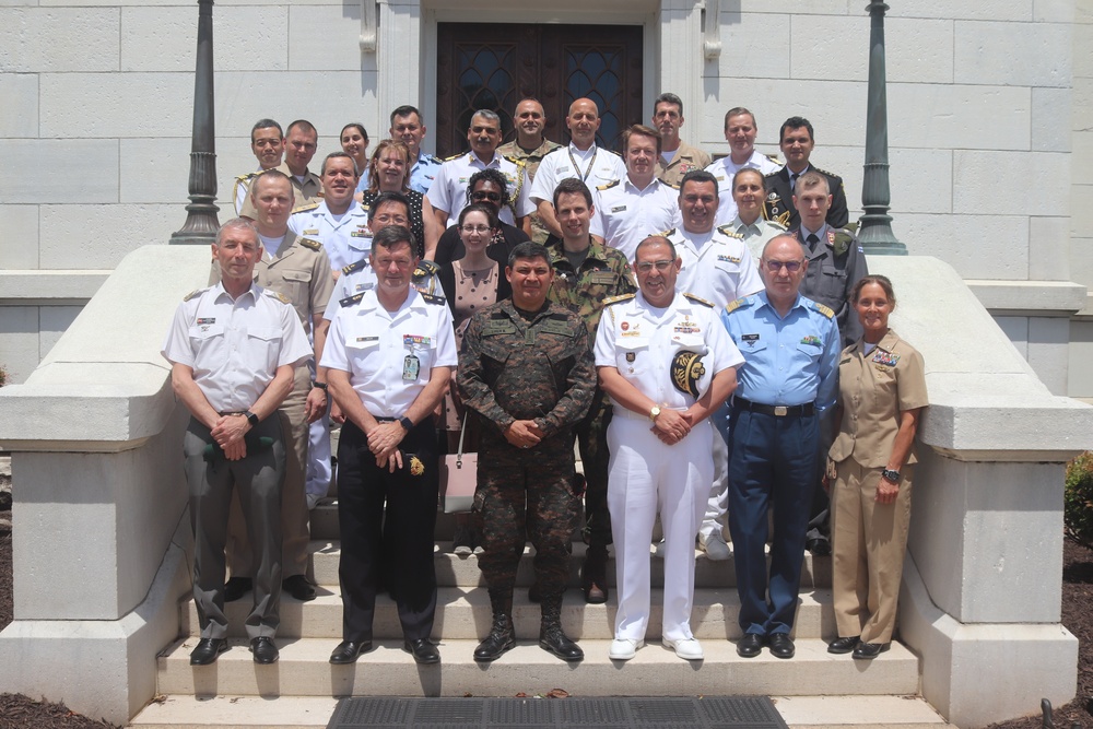 Foreign Military Attaches Visit U.S. Naval Observatory