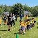 Providers assist with field day